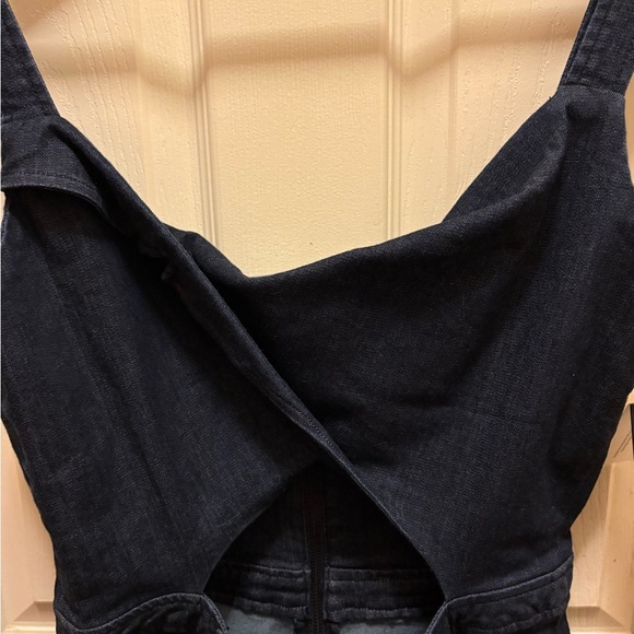 Lee Body Optix x Cushnie Denim Cutout Midi Dress Size 10 NWT - Picture 6 of 11